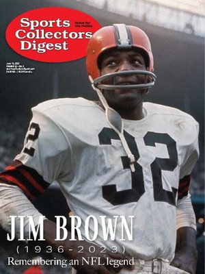 Cover image for Sports Collectors Digest: Jan 01 2022